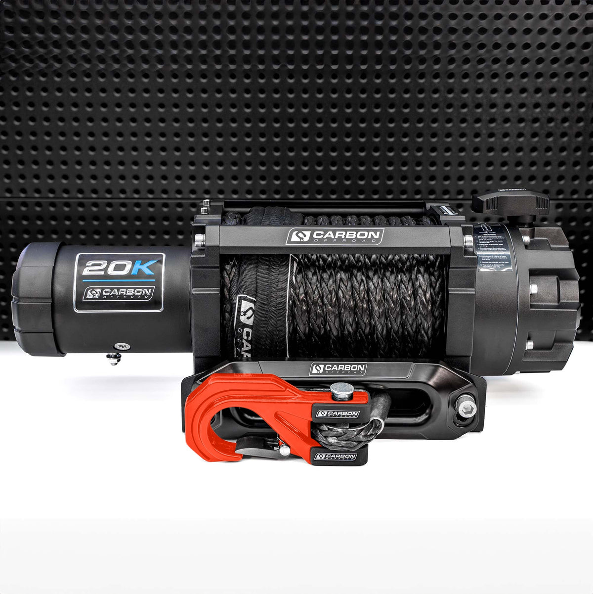 Carbon Scout Pro - 20000lb Extreme Duty Truck Winch 24V