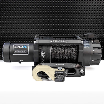Carbon Scout Pro - 20000lb Extreme Duty Truck Winch 24V