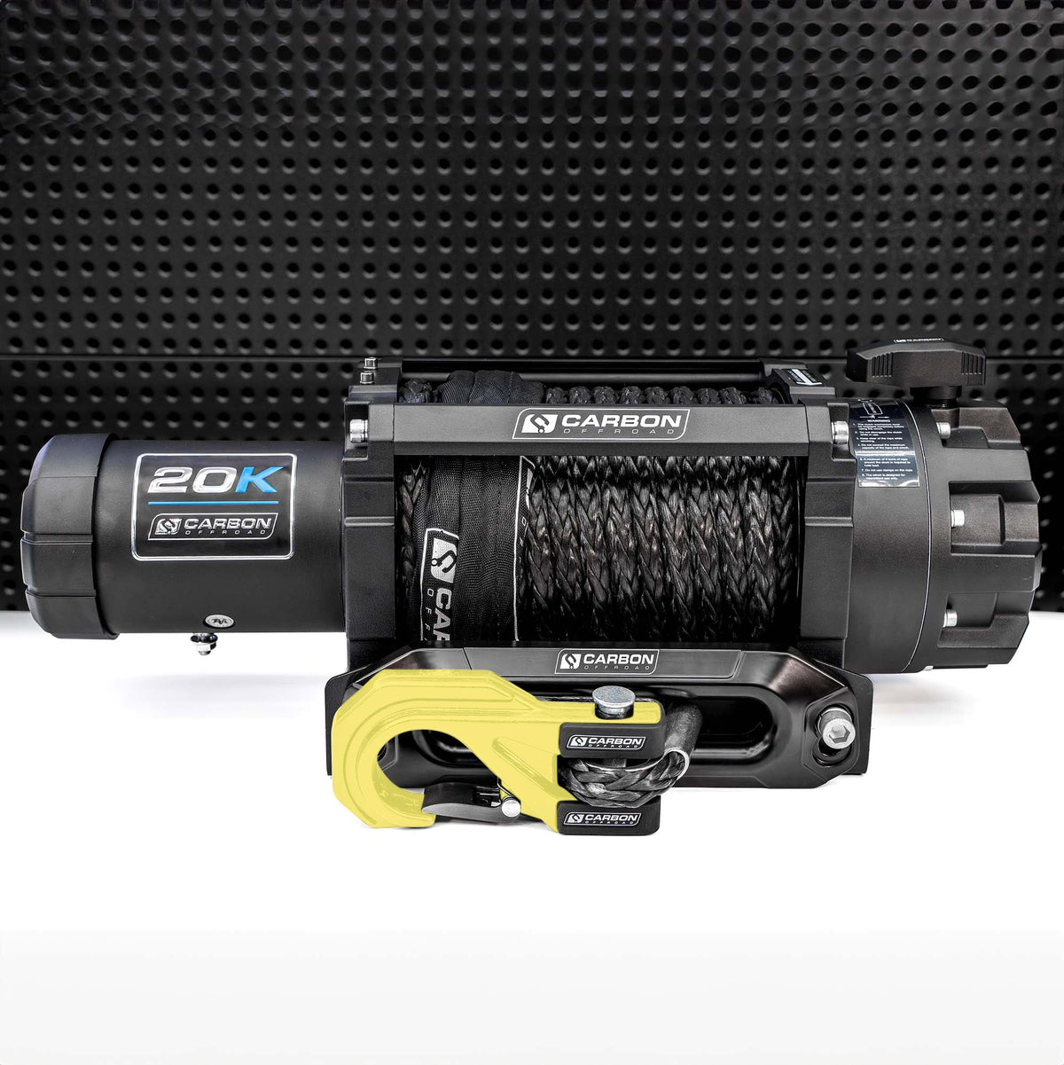 Carbon Scout Pro - 20000lb Extreme Duty Truck Winch 24V