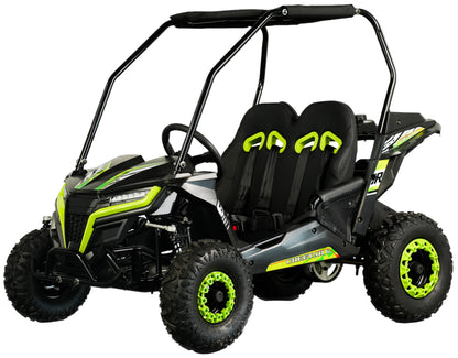 TrailMaster Cheetah-6 Go Kart, 5.5hp Electric Start, Remote Start/Kill with Reverse, Kids Ages 4-9