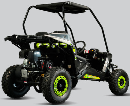 TrailMaster Cheetah-6 Go Kart, 5.5hp Electric Start, Remote Start/Kill with Reverse, Kids Ages 4-9