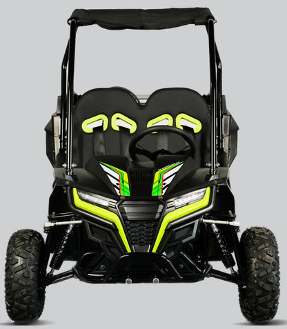 TrailMaster Cheetah-6 Go Kart, 5.5hp Electric Start, Remote Start/Kill with Reverse, Kids Ages 4-9