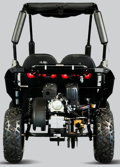 TrailMaster Cheetah-6 Go Kart, 5.5hp Electric Start, Remote Start/Kill with Reverse, Kids Ages 4-9