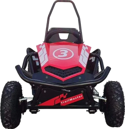 TrailMaster Cheetah i3 Kids Electric Mini Go Kart, 3-Speed settings, with Reverse, Kids Ages 4-9