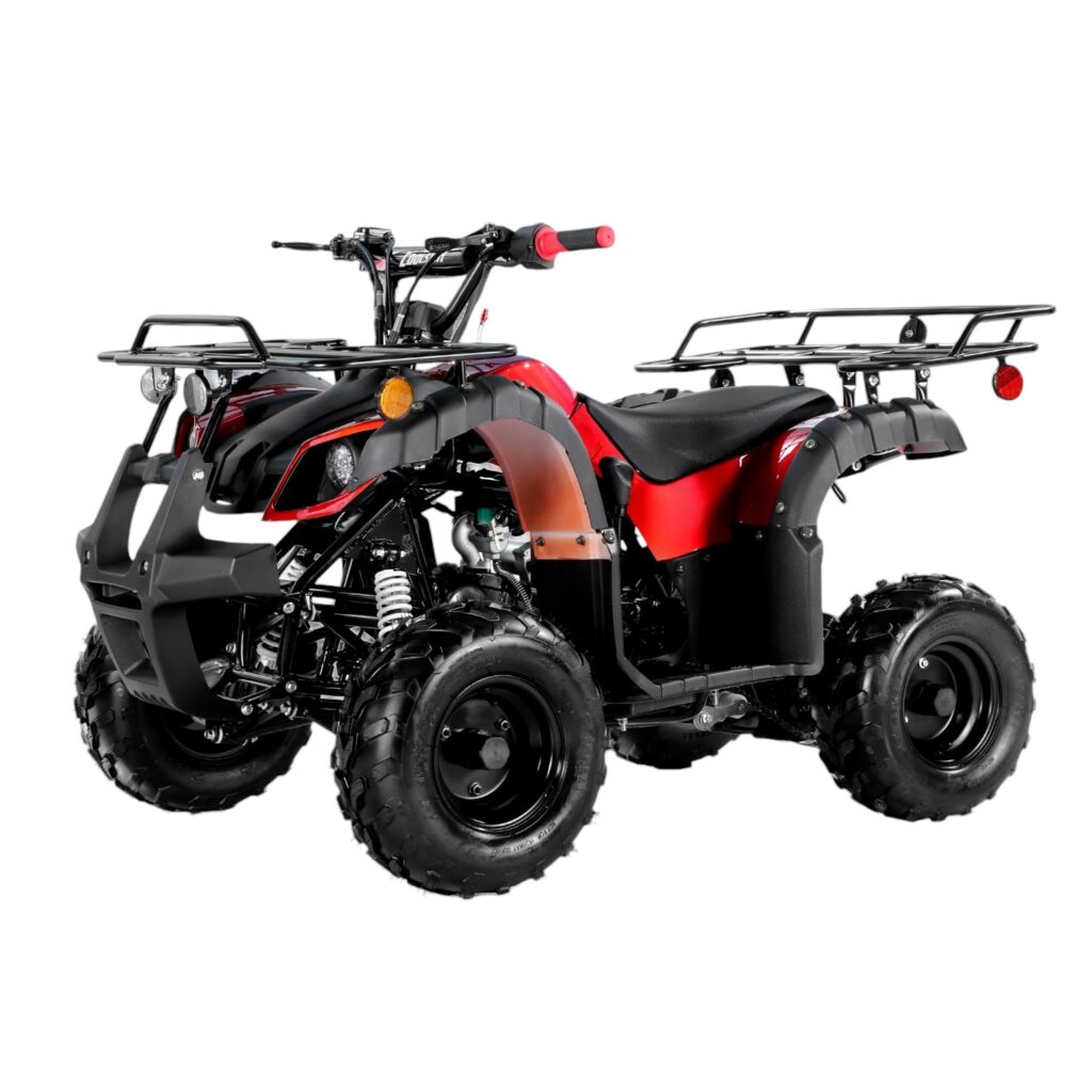 Mini 125cc Utility Style ATV, Electric Start, Automatic with Reverse, 7-inch Wheels, Ages 9-12