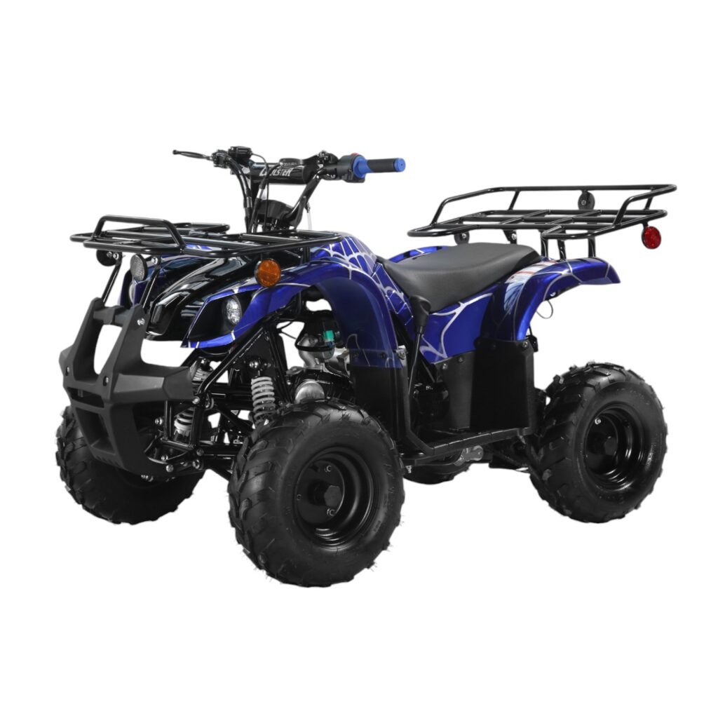 Mini 125cc Utility Style ATV, Electric Start, Automatic with Reverse, 7-inch Wheels, Ages 9-12