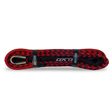 Premium 3/8” x 62’ dual black and red synthetic winch line