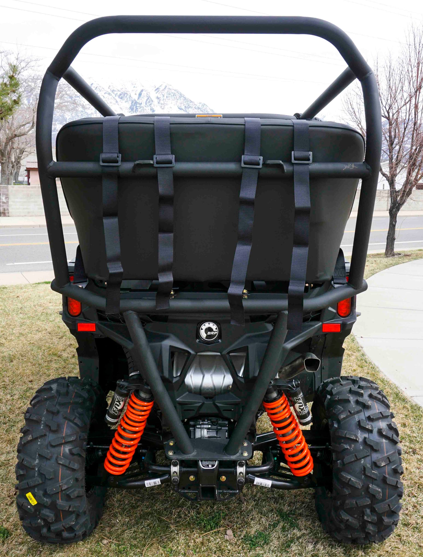 Maverick Sport Max Rear Bench and Roll Cage Kit (2020-2024)