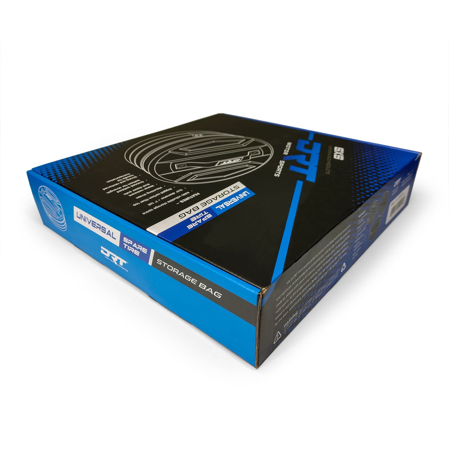 Box of a side by side spare tire storage bag