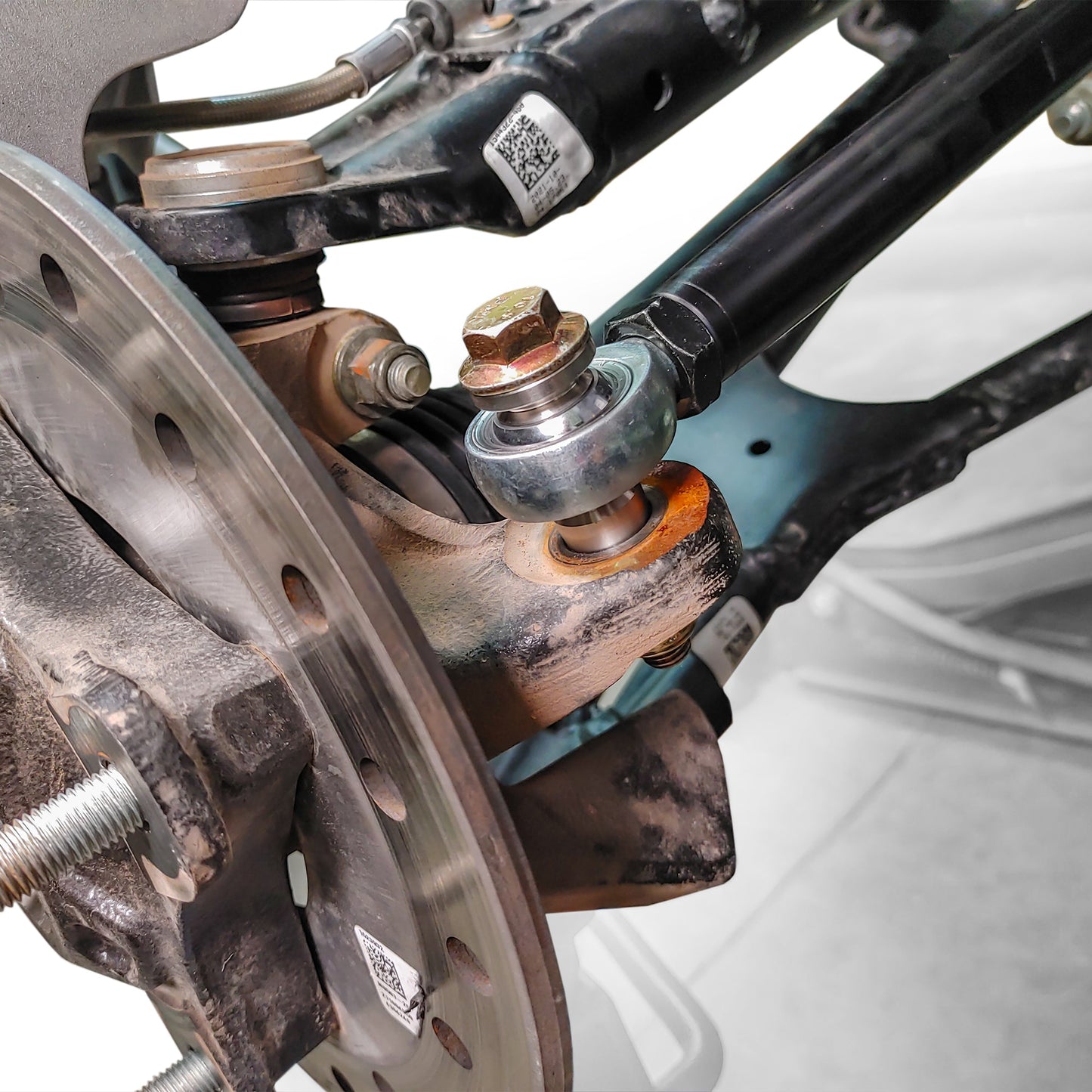 DRT Polaris RZR XP1000/4/Turbo/4 HD Billet Aluminum Tie Rod Kit, (M16 Rack)