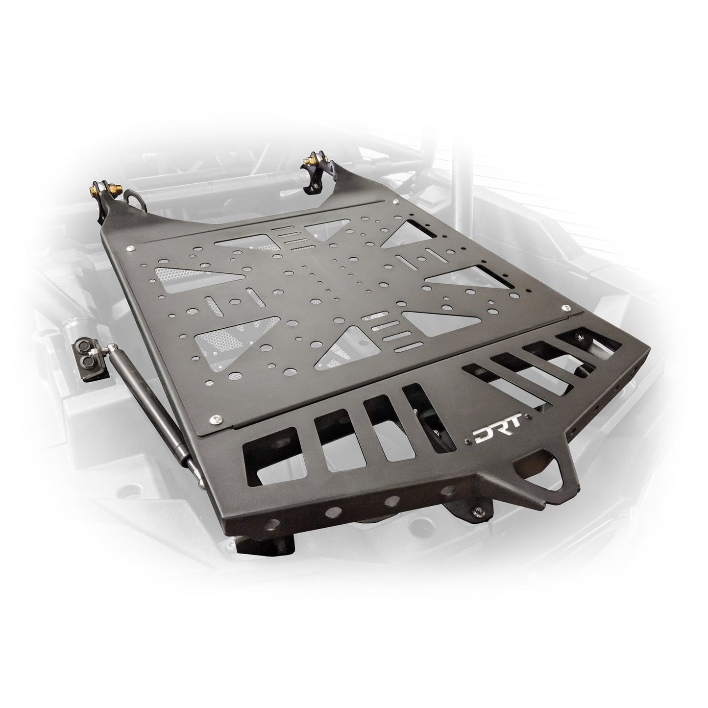 RZR xp 1000 tire carrier adventure rack installed