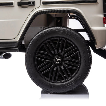 Licensed 2x24V Mercedes Benz G-Wagon 2-Seater Kids Ride-On Car