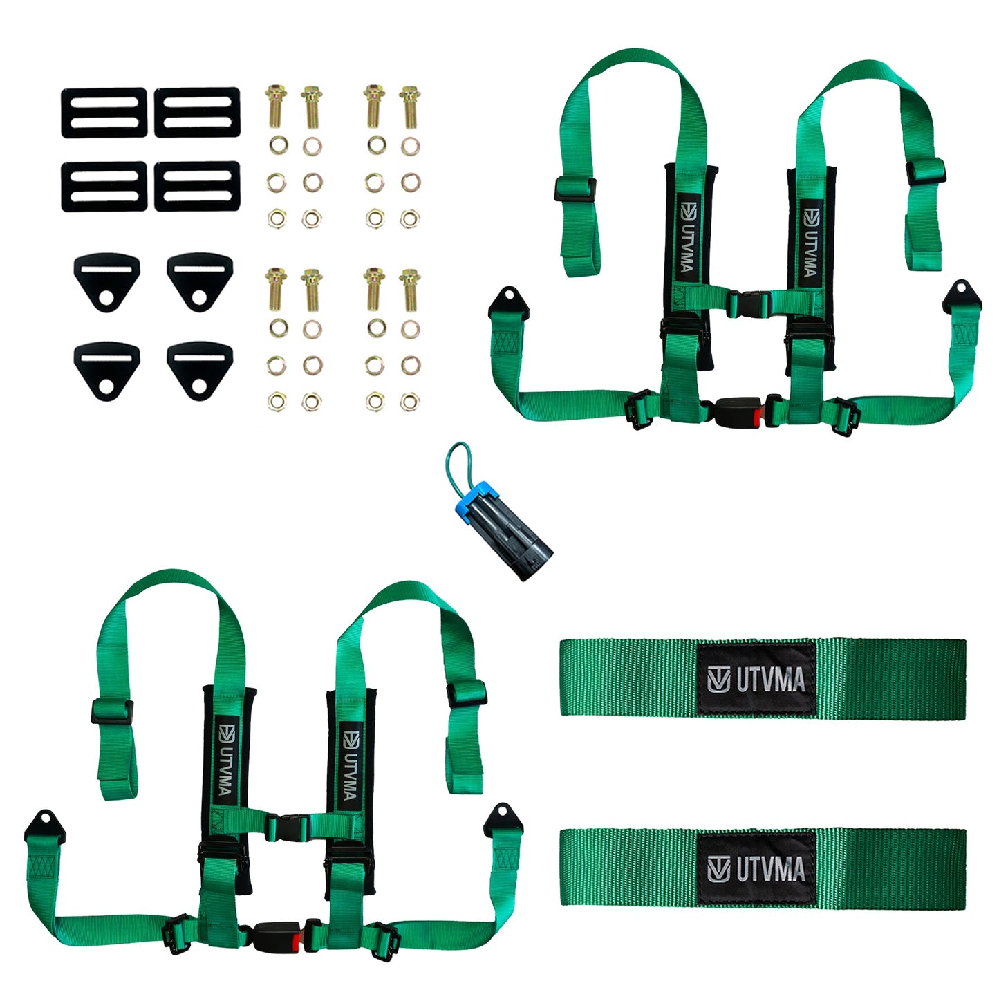 Two Harness Pack Auto Buckle with Harness Collars