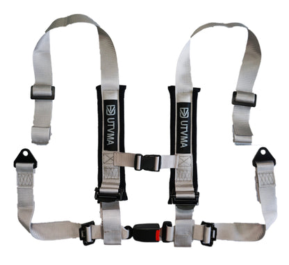 RZR 4-Point Harness Seat Pass Through Kit (2 Seats) with Override Clip