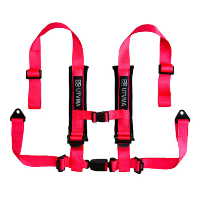 RZR 4-Point Harness Seat Pass Through Kit (2 Seats) with Override Clip