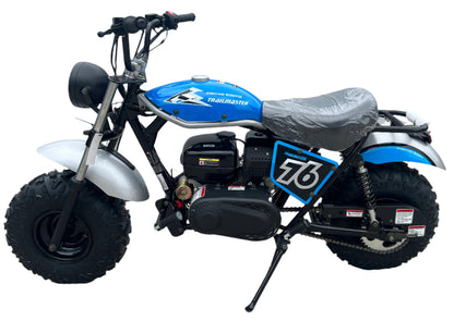TrailMaster Hurricane 200PRO Mini Bike, 196cc 6.5hp with Electric Start, Torque Converter, Dual Disc Brakes, Front & Rear Suspension, LED Headlight