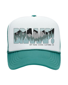 Braaap Babe Foam Trucker - Teal