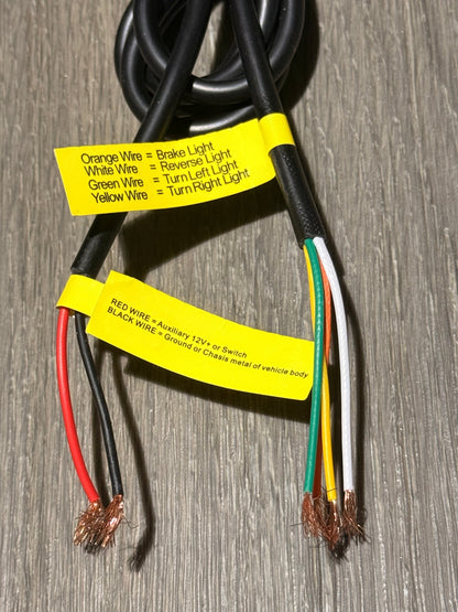 BLUETOOTH CONTROLLED LED WHIP HARNESS + REMOTE (WHIP PAIR)