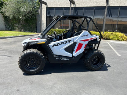 Polaris RZR 200 Fastback Cage with attached rear bumper