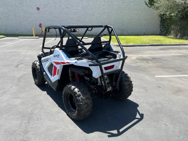Polaris RZR 200 Fastback Cage with attached rear bumper