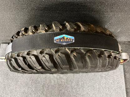 2" x 10' TreadLock Tire Tie-Down System 4-Pack SFE (Over-the-Wheel Ratchet Straps for UTV, Car & Trailer Tie Downs)