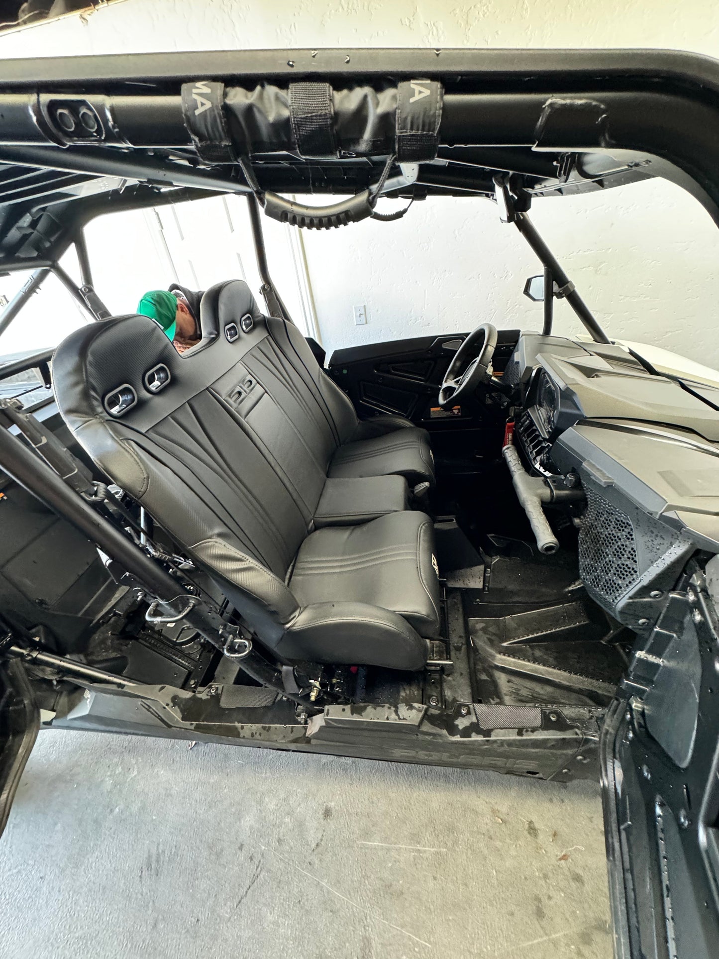 RZR Trail Front Bench Seat W Harnesses (2021+)
