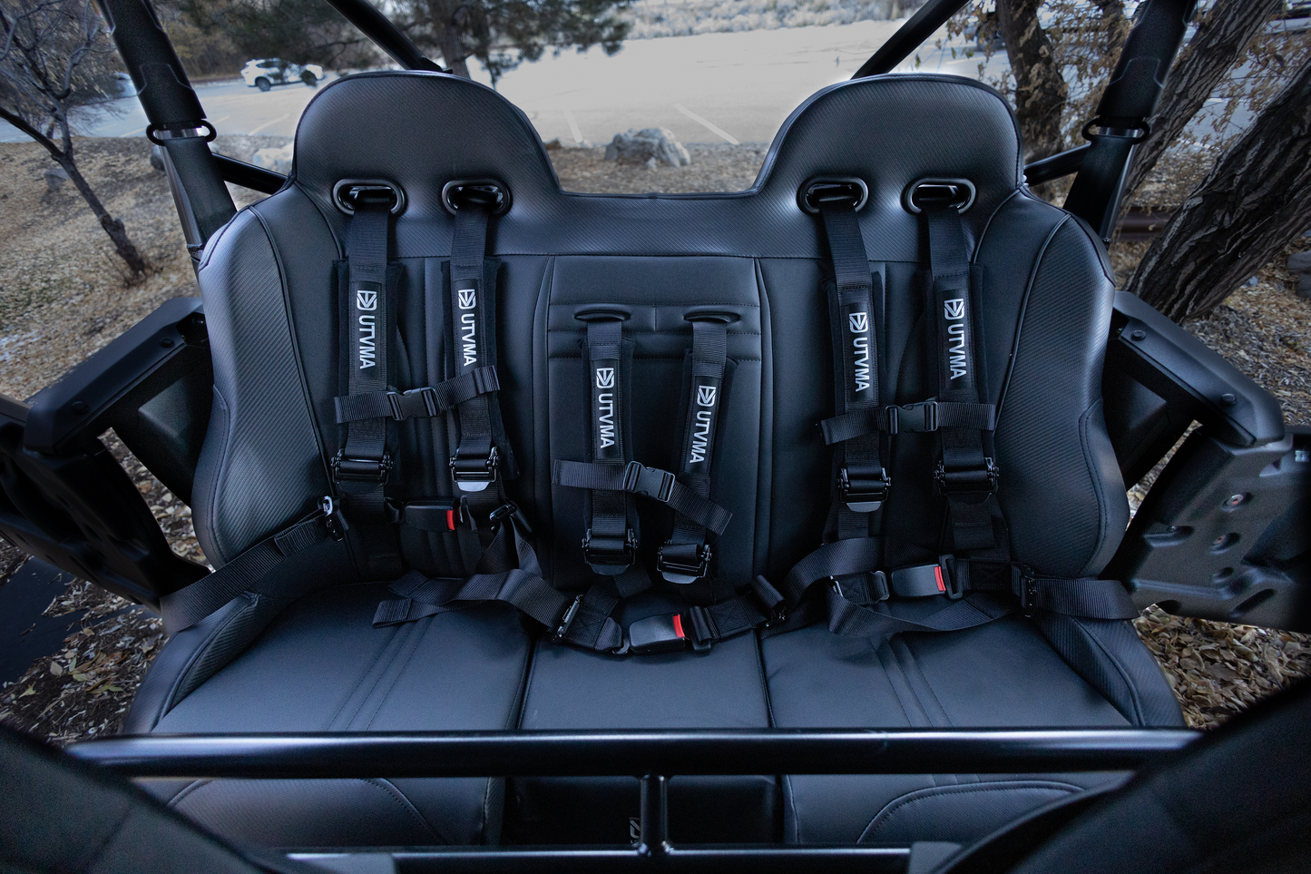 Honda Talon 4 Rear Bench Seat W Harnesses (2019+)
