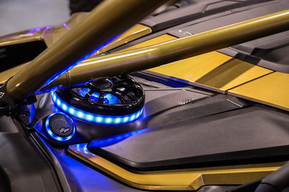 6.5" RGB LED Speaker Rings (Pair) | UTVS-65LSR