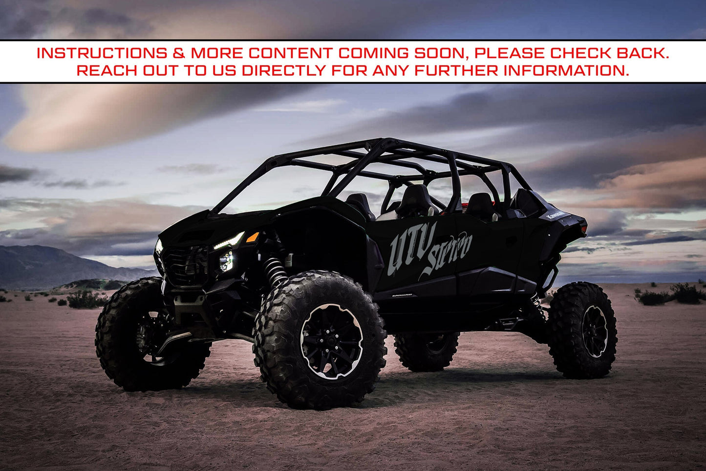 Kawasaki® Teryx H2 Firewall Amplifier Mount | UTVS-H2-AMPMT-FW