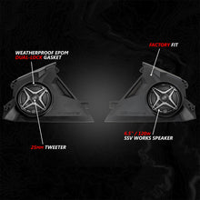 2024-2026 Can-Am® Maverick R, Phase-4 A-Spec 800watt 5-Speaker System