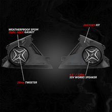 2024-2026 Can-Am® Maverick R Front-Dash 6.5" Speaker-Panels
