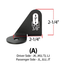 Antenna Mount for Jeep Wrangler TJ LJ JK JL and Gladiator JT - Sold Individually - Jeep A Mount