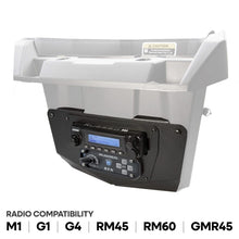 Can-Am Commander and Maverick - Glove Box Multi-Mount Kit for Rugged UTV Radios and Intercoms - Motorola CM300D and Motorola/Vertex VX2200