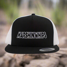 Marshin Whips Signature Flat Bill Snapback Hat | Premium Off-Road Headwear