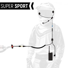 SUPER SPORT Complete Motorcycle Communication Kit with Lightweight SPORT Cables - V3