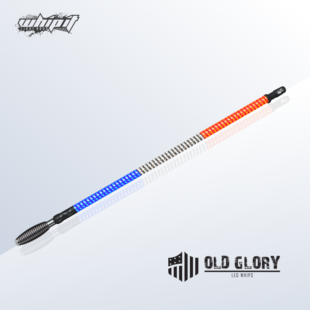 Old Glory LED Whips