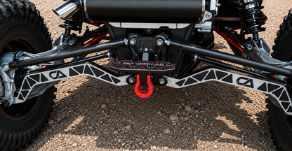 RZR Pro Series - Billet Radius Plate with Step and Foam Inserts