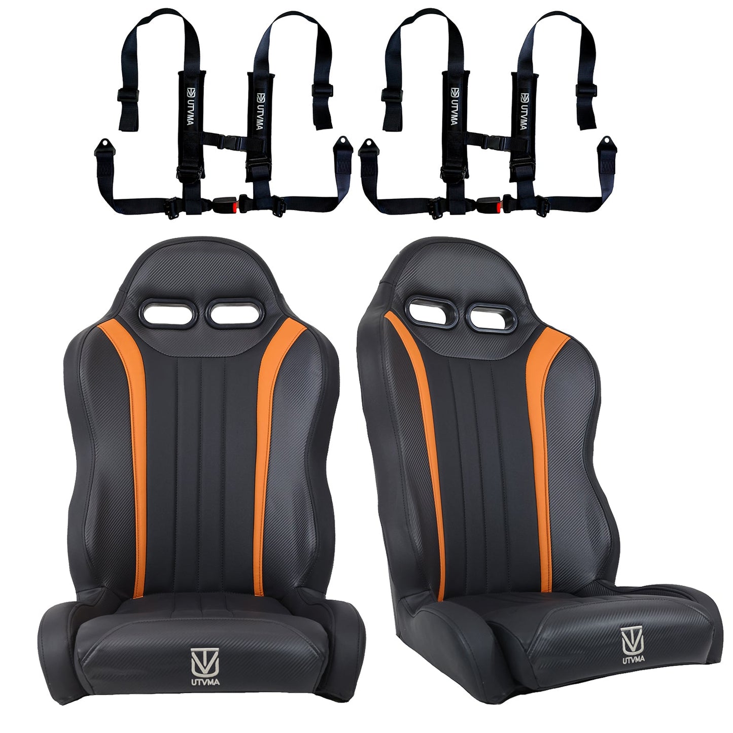 "Weekender" Series Pair of Front Suspension Bucket Seats Maverick X3 2 or 4 Seater (2017+)