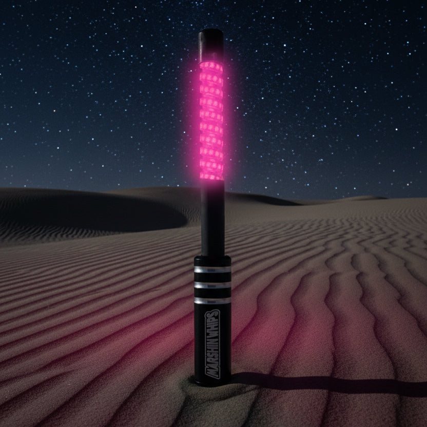 Game Changer LED Whip - Desert Tan Single