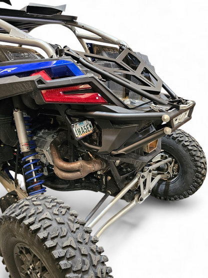 2022+ Polaris RZR Pro R Amp Rear Tire Rack Rear Bumper Combo