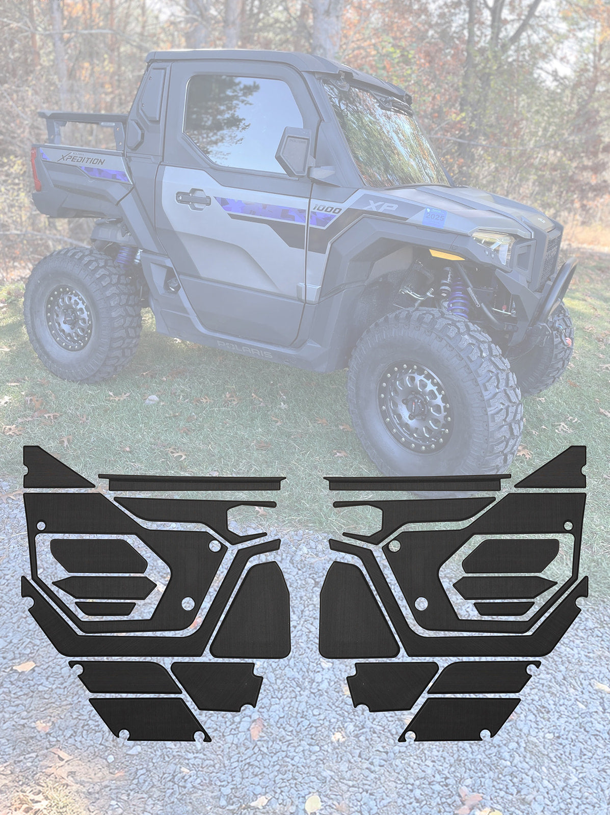 EVA Foam Door Panel Kit Polaris Xpedition
