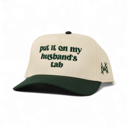 Put it on my Husband Tab Snapback Hat