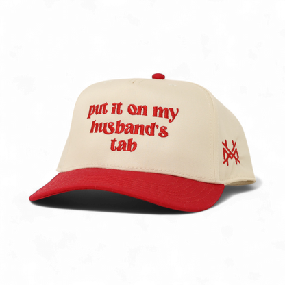 Put it on my Husband Tab Snapback Hat