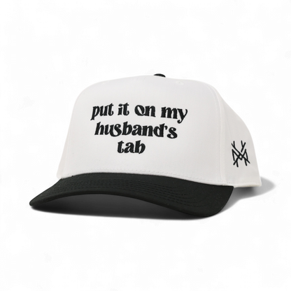 Put it on my Husband Tab Snapback Hat
