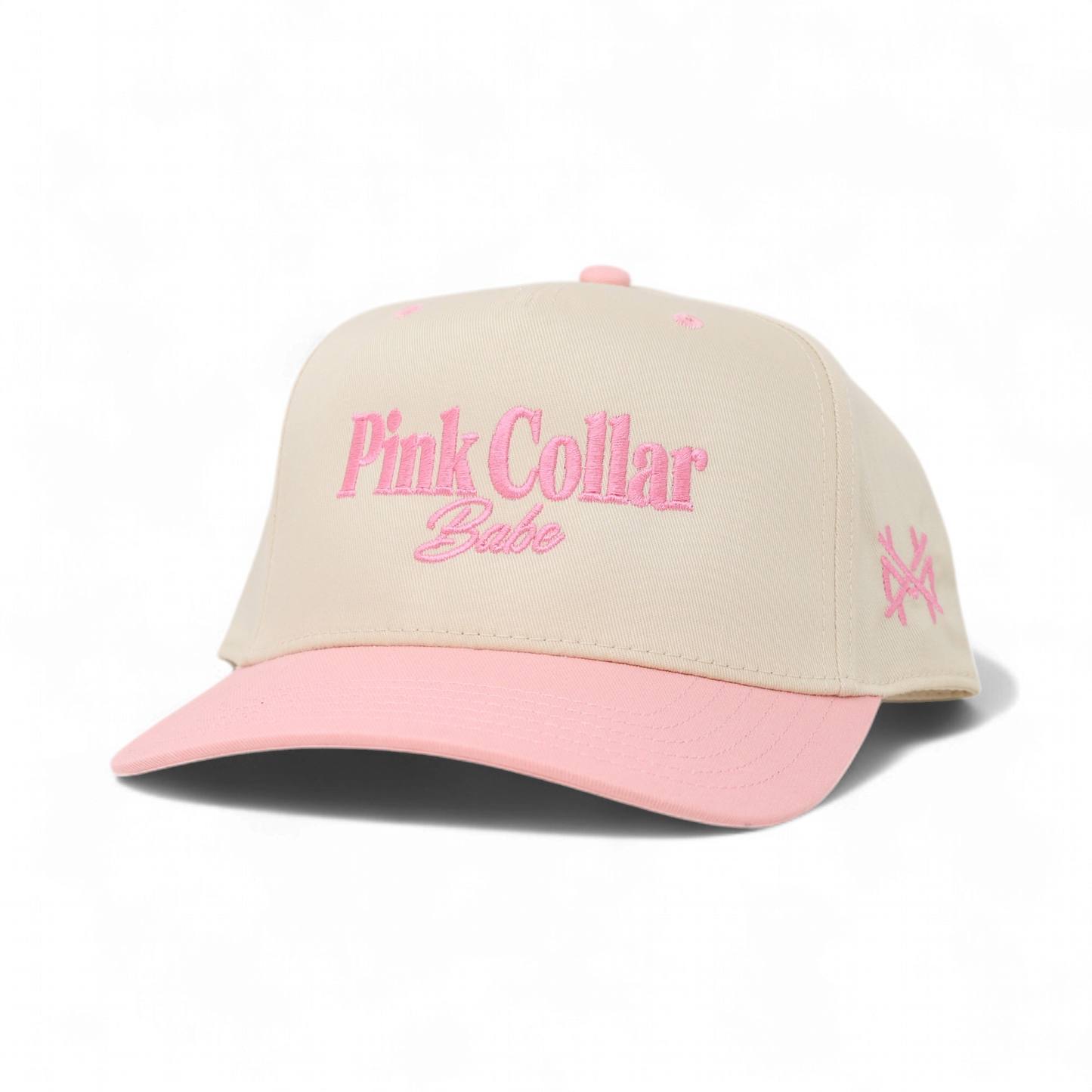 Pink Collar Babe Snapback Hat