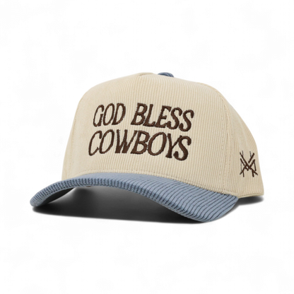 God Bless Cowboys Trucker Hat