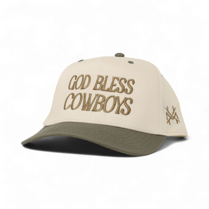 God Bless Cowboys Trucker Hat