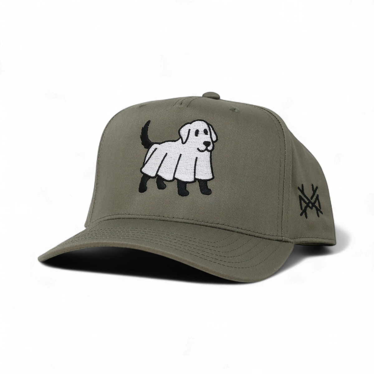 Haunted Hound Dog Halloween Trucker Hat