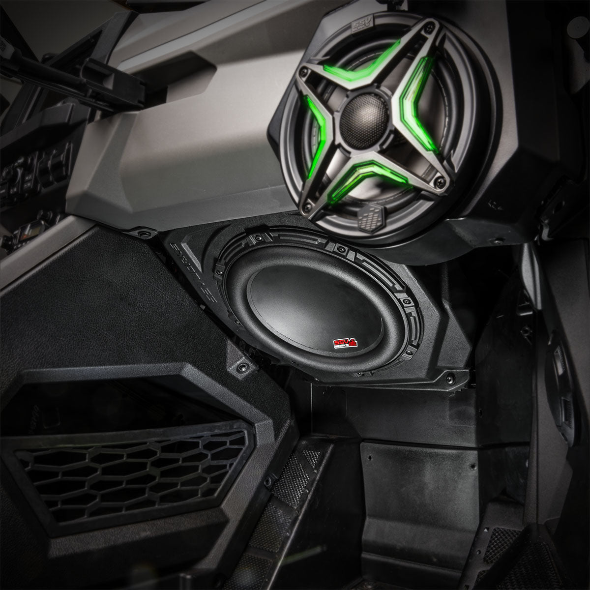2025-2026 Polaris RZR Pro R / Pro S / Pro XP Under-Dash 10" Ported Subwoofer-Enclosure