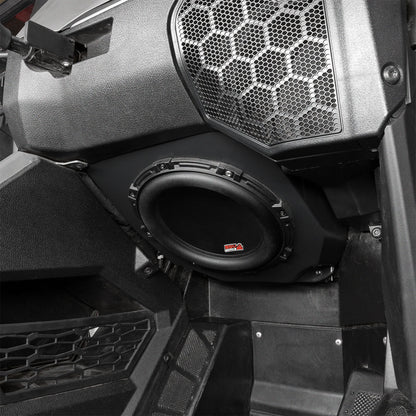 2020-2024 Polaris RZR Pro R / Turbo R / Pro XP Under-Dash 10" Sealed Subwoofer-Enclosure (Unloaded)